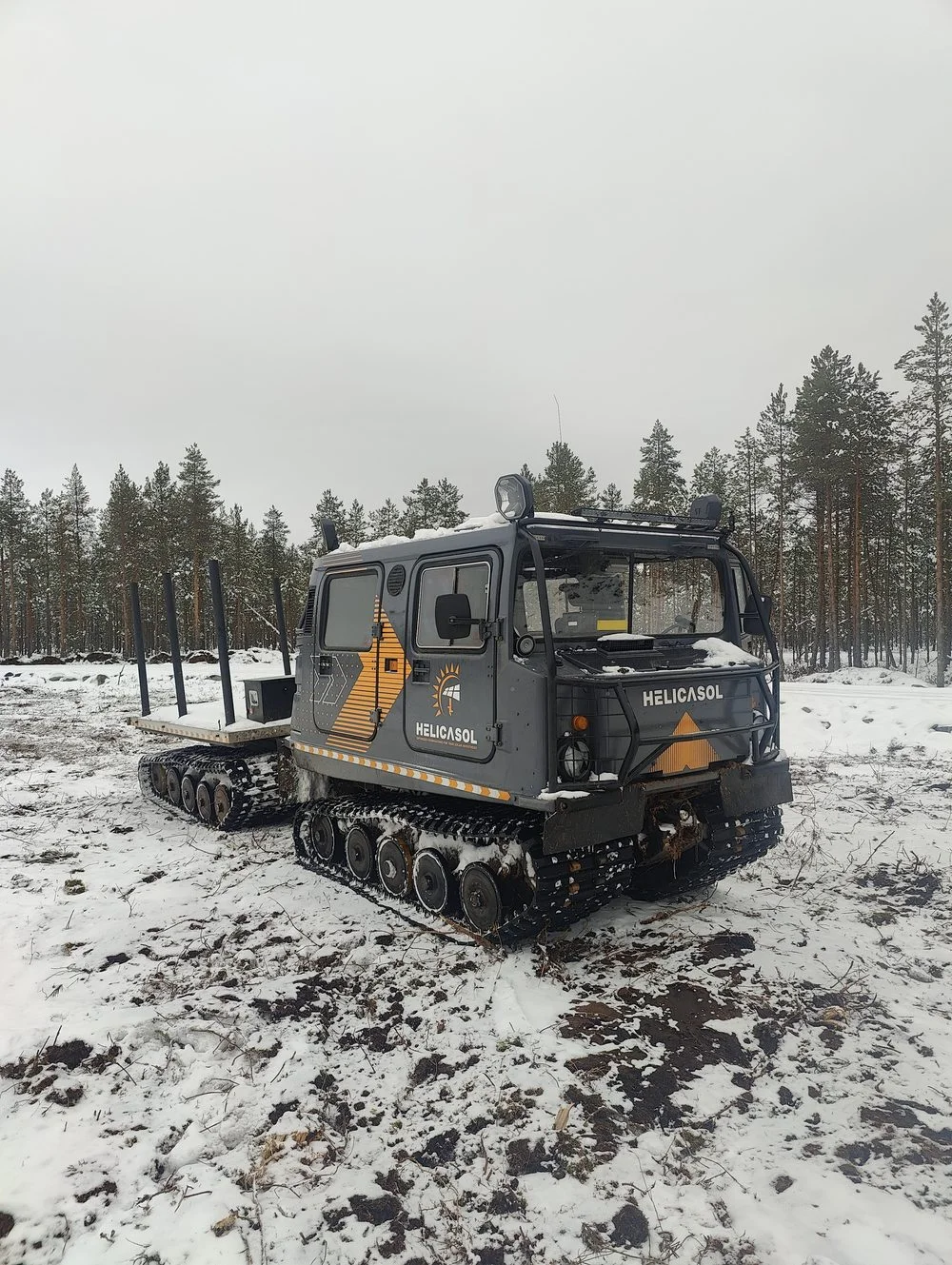 Helicasol Bandwagen, gąsienicowy pojazd terenowy